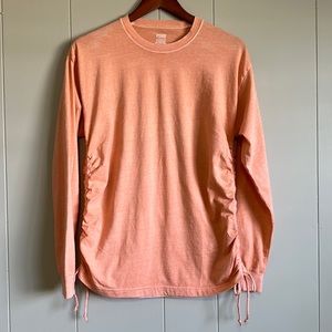 PINK VS Long Sleeve Ruched Side Shirt